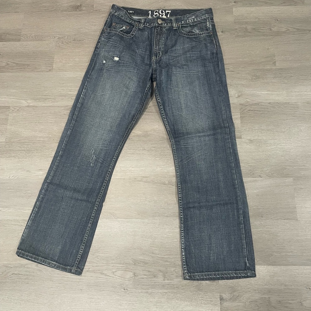 1897 Bootcut Mens Jeans-W34/L32